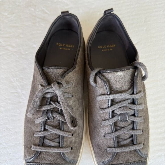 Size 6B - Cole Haan Grand OS Lace Up Sneakers Suede D4296 - Picture 9 of 9